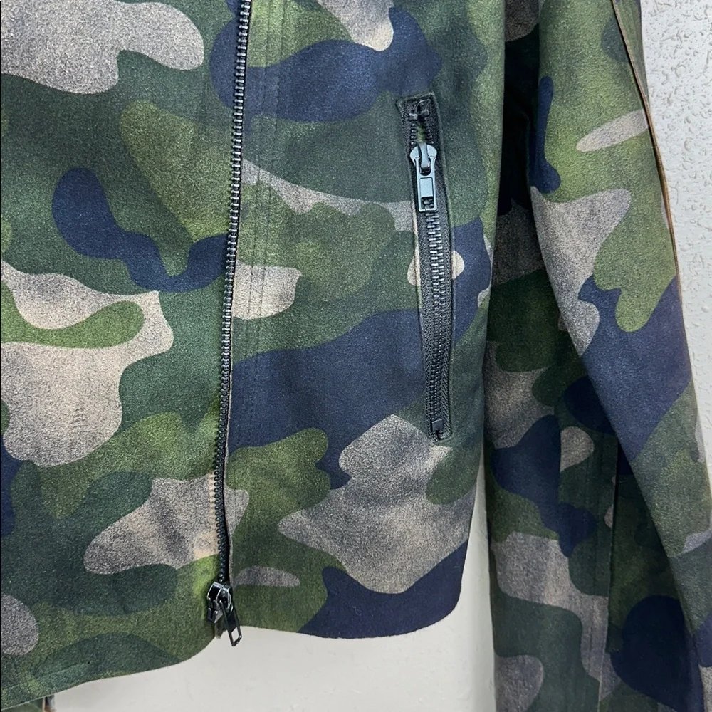 ODDY Women’s Camo Utility Jacket in Green and Black size M/L new - Picture 2 of 8
